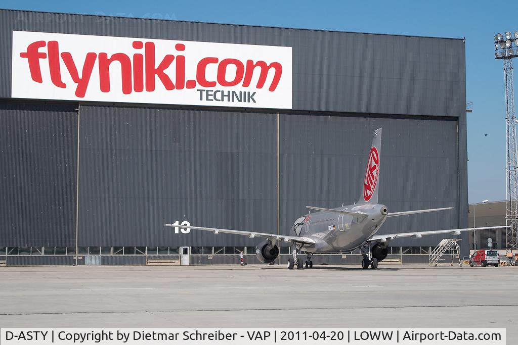 D-ASTY, 2008 Airbus A319-112 C/N 3407, Fly Niki Airbus 319