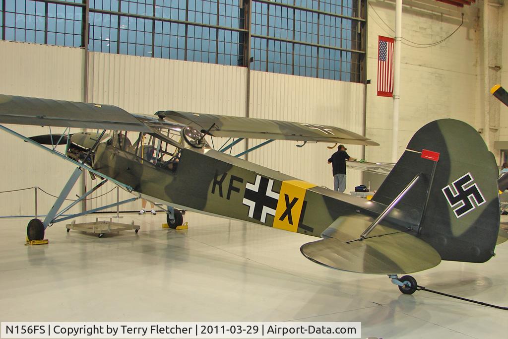 N156FS, 1942 Fieseler F1-156-C2 Storch C/N 4642, 1942 Fieseler Company F1-156-C2, c/n: 4642 at Polk Museum