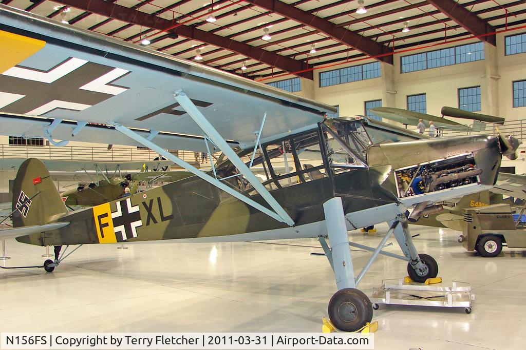 N156FS, 1942 Fieseler F1-156-C2 Storch C/N 4642, 1942 Fieseler Company F1-156-C2, c/n: 4642