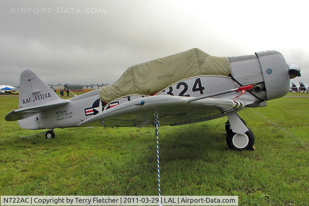 N722AC, North American AT-6G Texan C/N 168-346 (49-3242), North American AT-6G, c/n: 49-3242
Construction Number 168-346