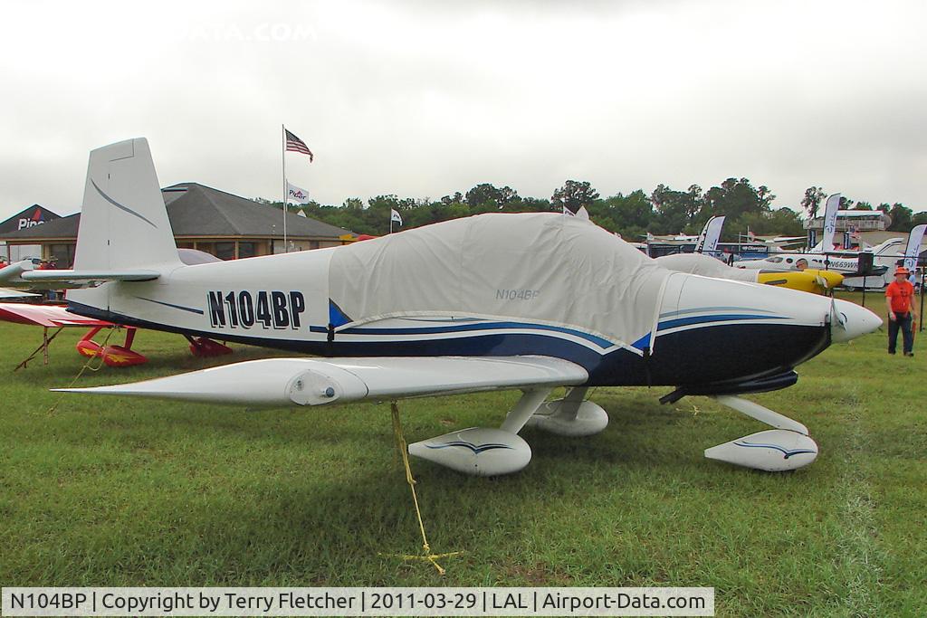 N104BP, Vans RV-10 C/N 40688, Phelan W/robinson J RV-10, c/n: 40688