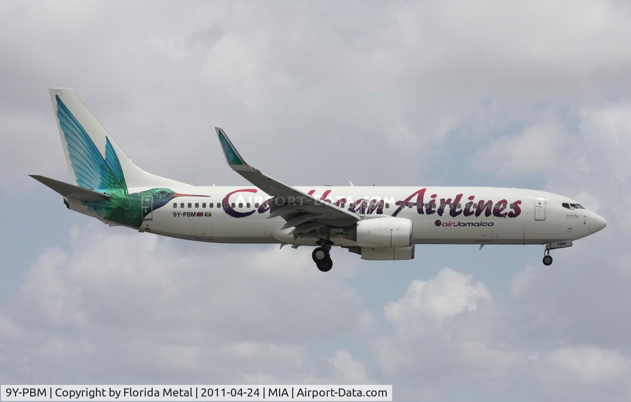 9Y-PBM, 2007 Boeing 737-8BK C/N 29635, Caribbean 737-800