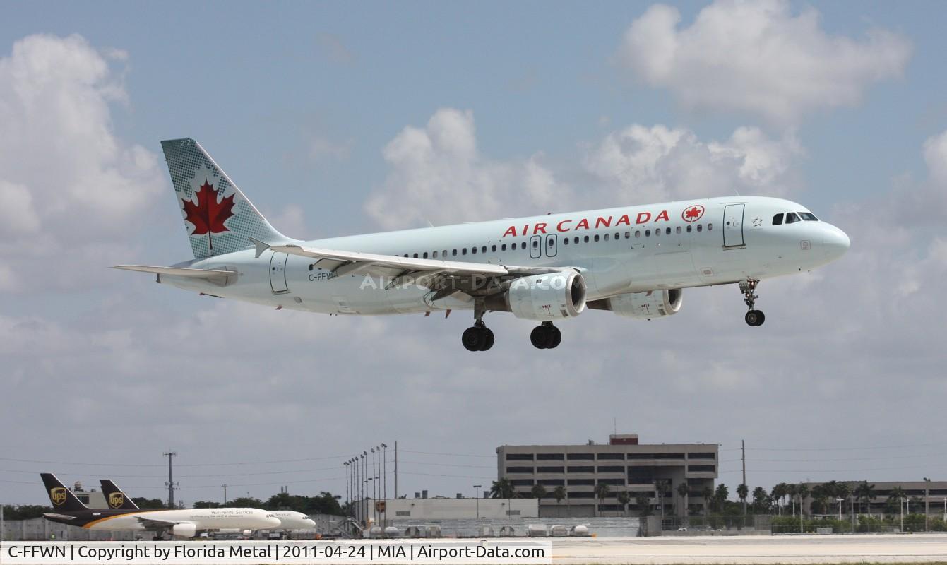 C-FFWN, 1991 Airbus A320-211 C/N 159, Air Canada A320