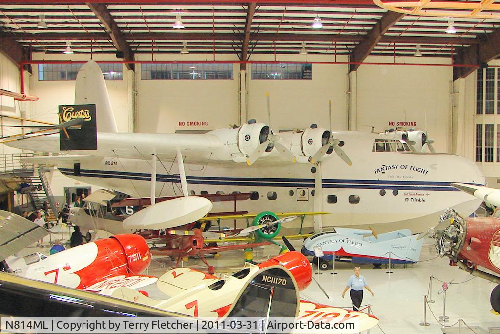 N814ML, 1944 Short S.25 Sunderland V C/N SH.113, 1944 Short Bros S-25 SANDRINGHAM, c/n: ML-814 at Polk Museum