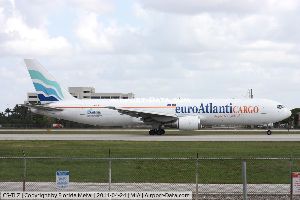 CS-TLZ, 1988 Boeing 767-375 C/N 24086, Euro Atlantic 767-300 from Portugal