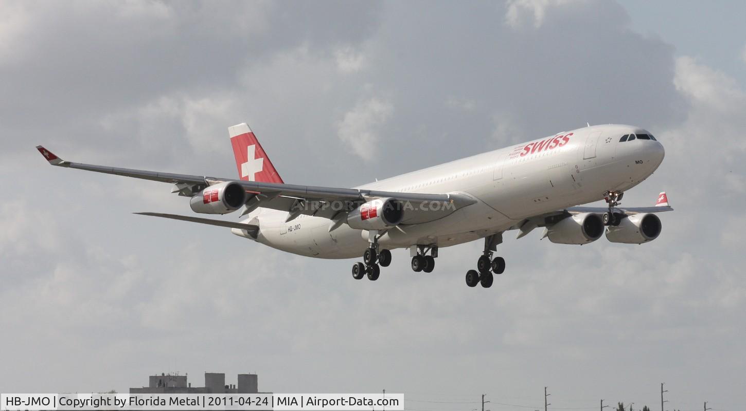 HB-JMO, 1997 Airbus A340-313 C/N 179, Swissair A340-300