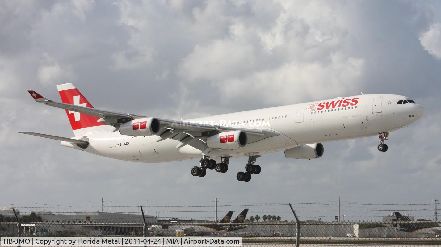 HB-JMO, 1997 Airbus A340-313 C/N 179, Swiss A340-300