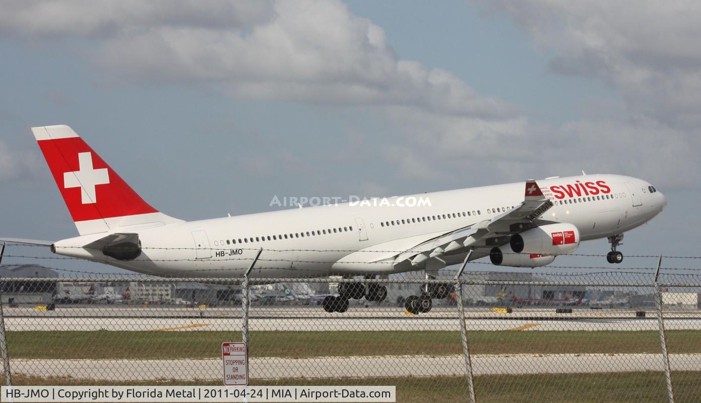 HB-JMO, 1997 Airbus A340-313 C/N 179, Swiss A340-300
