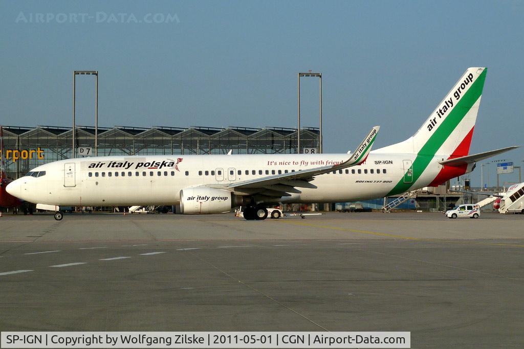 SP-IGN, 2007 Boeing 737-84P C/N 35074, visitor