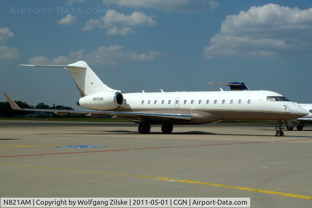 N821AM, 2005 Bombardier BD-700-1A10 Global Express C/N 9183, visitor