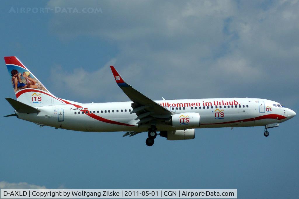 D-AXLD, 2007 Boeing 737-8FH C/N 35093, visitor