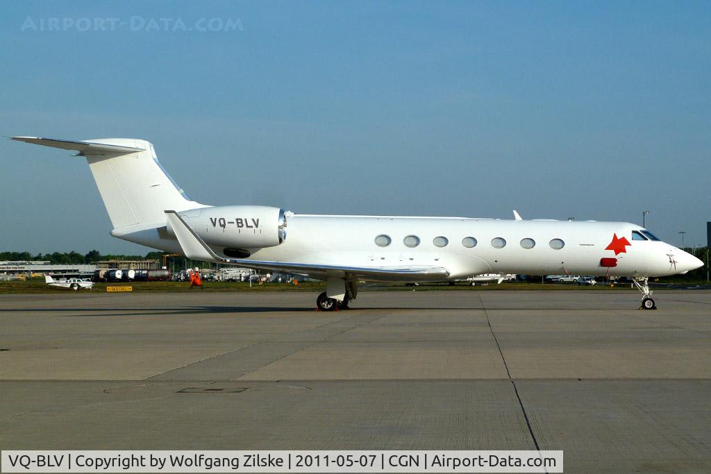VQ-BLV, 2008 Gulfstream Aerospace GV-SP (G550) C/N 5221, visitor