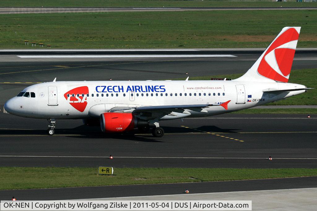 OK-NEN, 2008 Airbus A319-112 C/N 3436, visitor