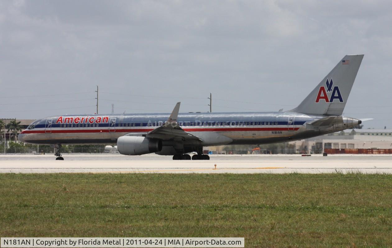N181AN, 1999 Boeing 757-223 C/N 29591, American 757