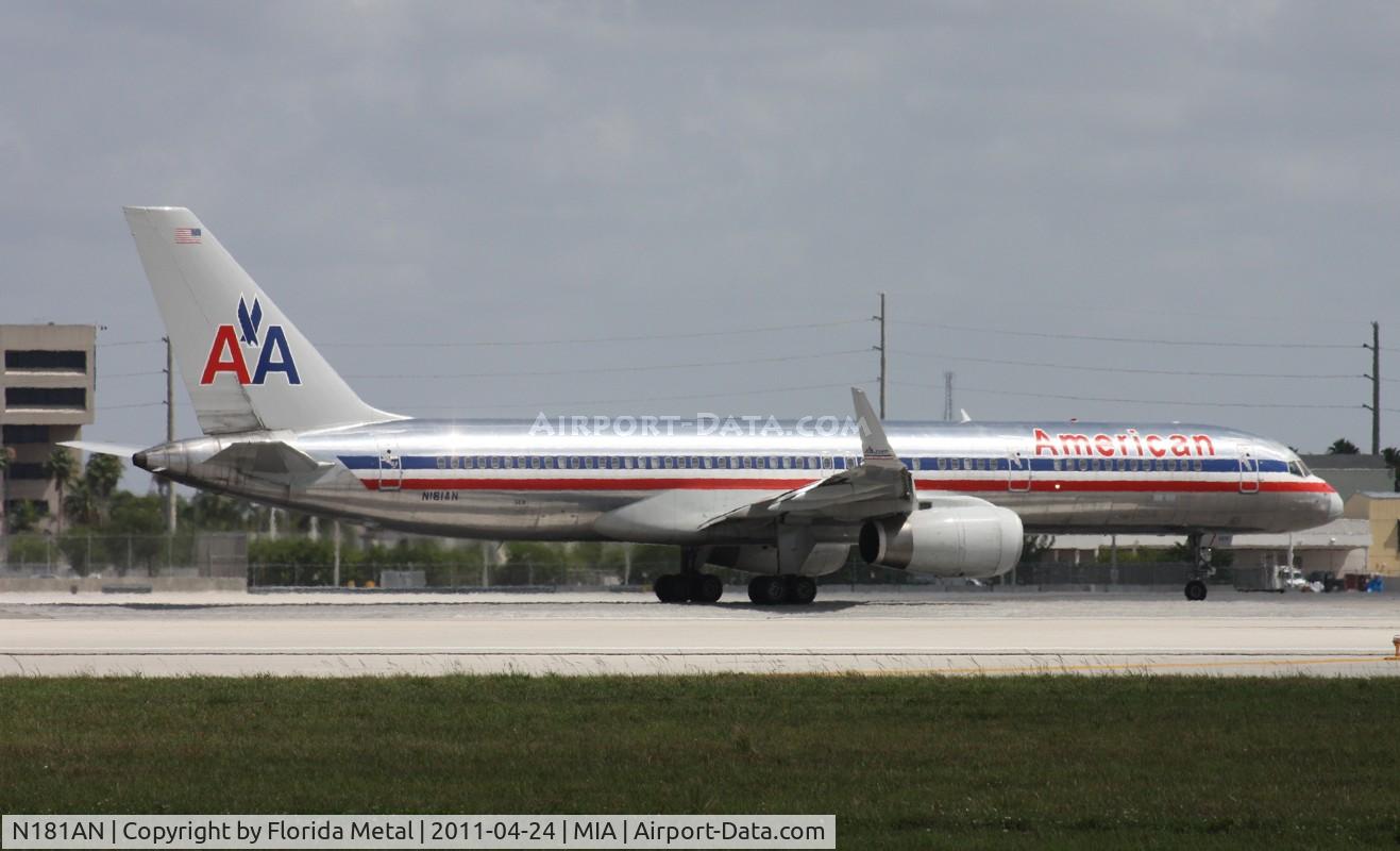 N181AN, 1999 Boeing 757-223 C/N 29591, American 757