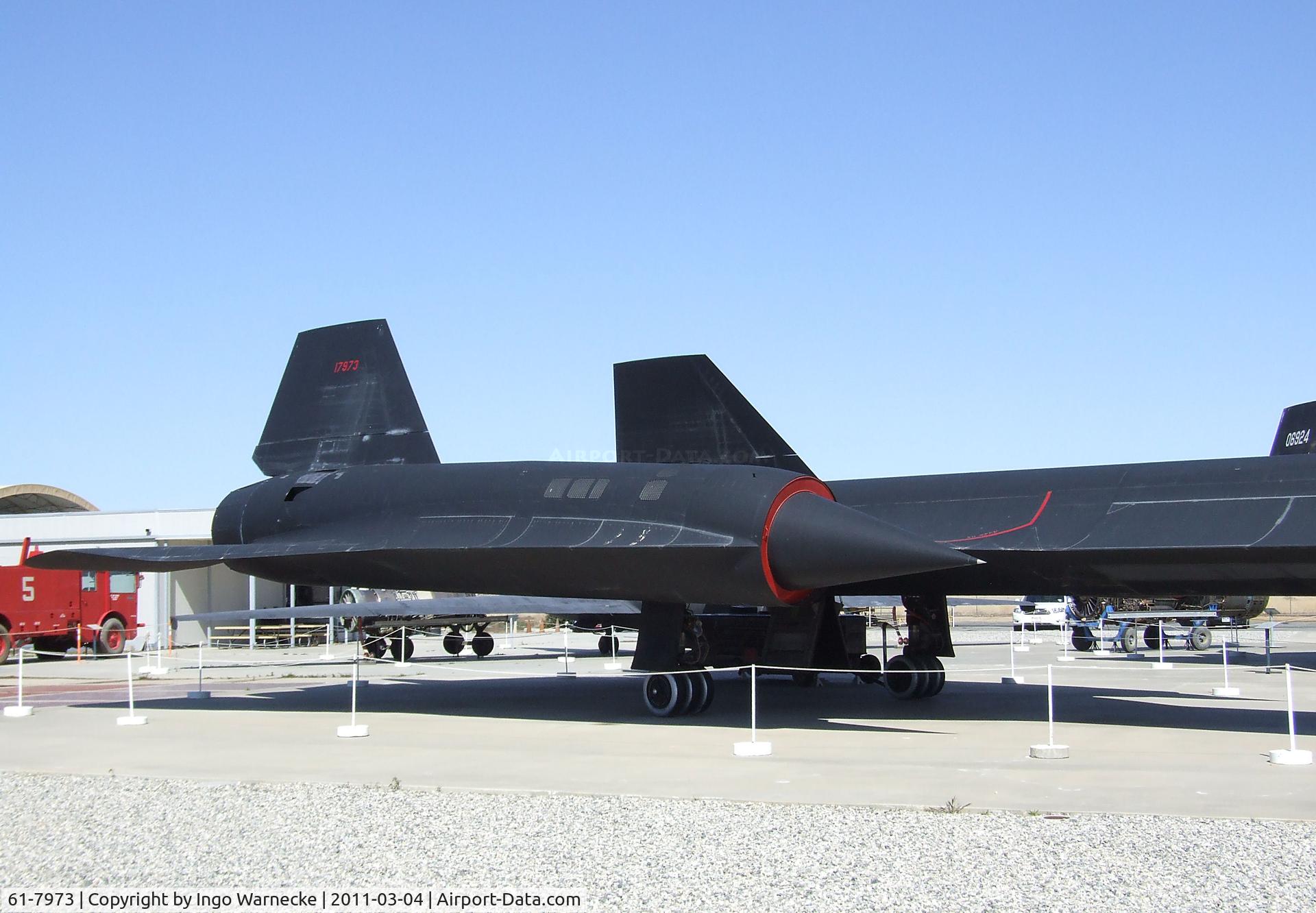 61-7973, 1961 Lockheed SR-71A Blackbird C/N 2024, Lockheed SR-71A Blackbird at the Blackbird Airpark, Palmdale CA
