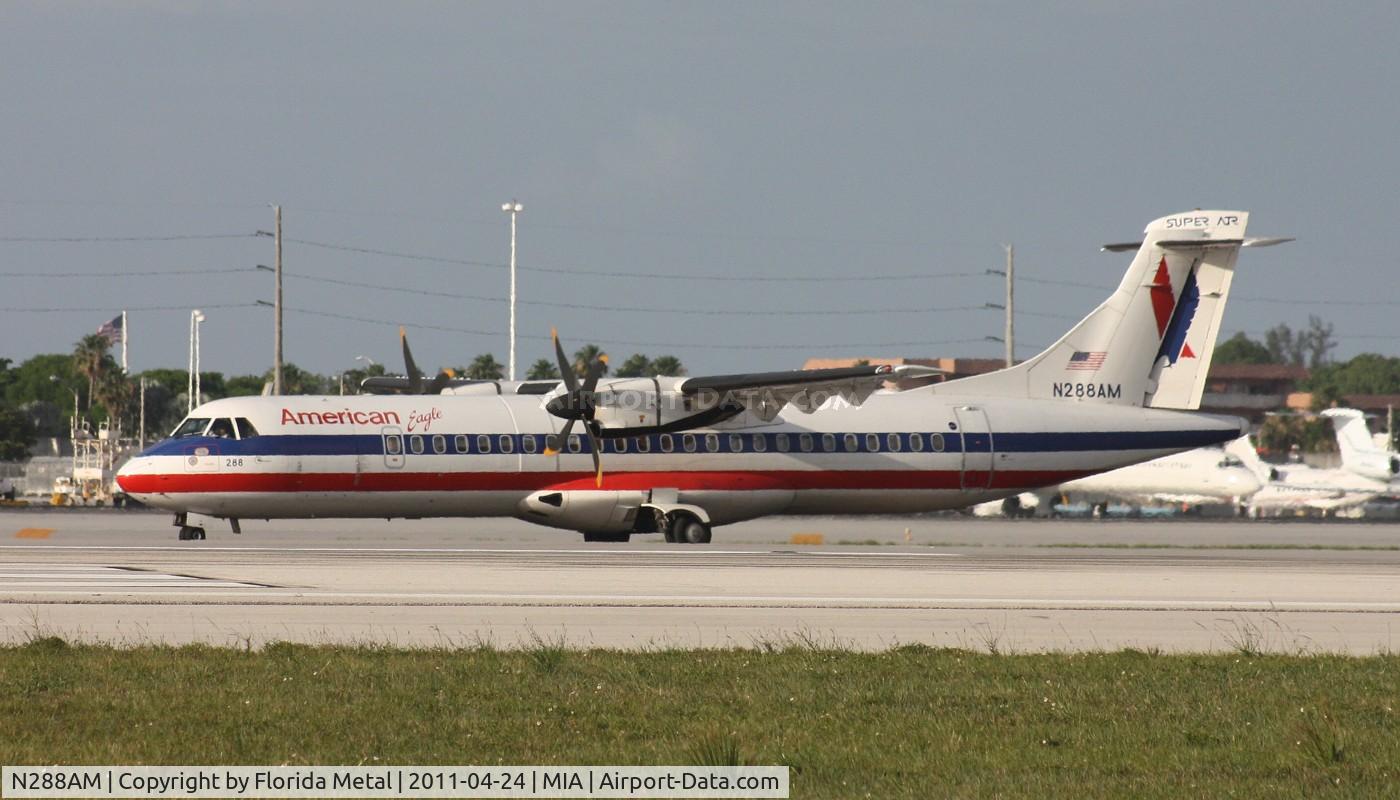 N288AM, 1992 ATR 72-212 C/N 288, American Eagle ATR-72