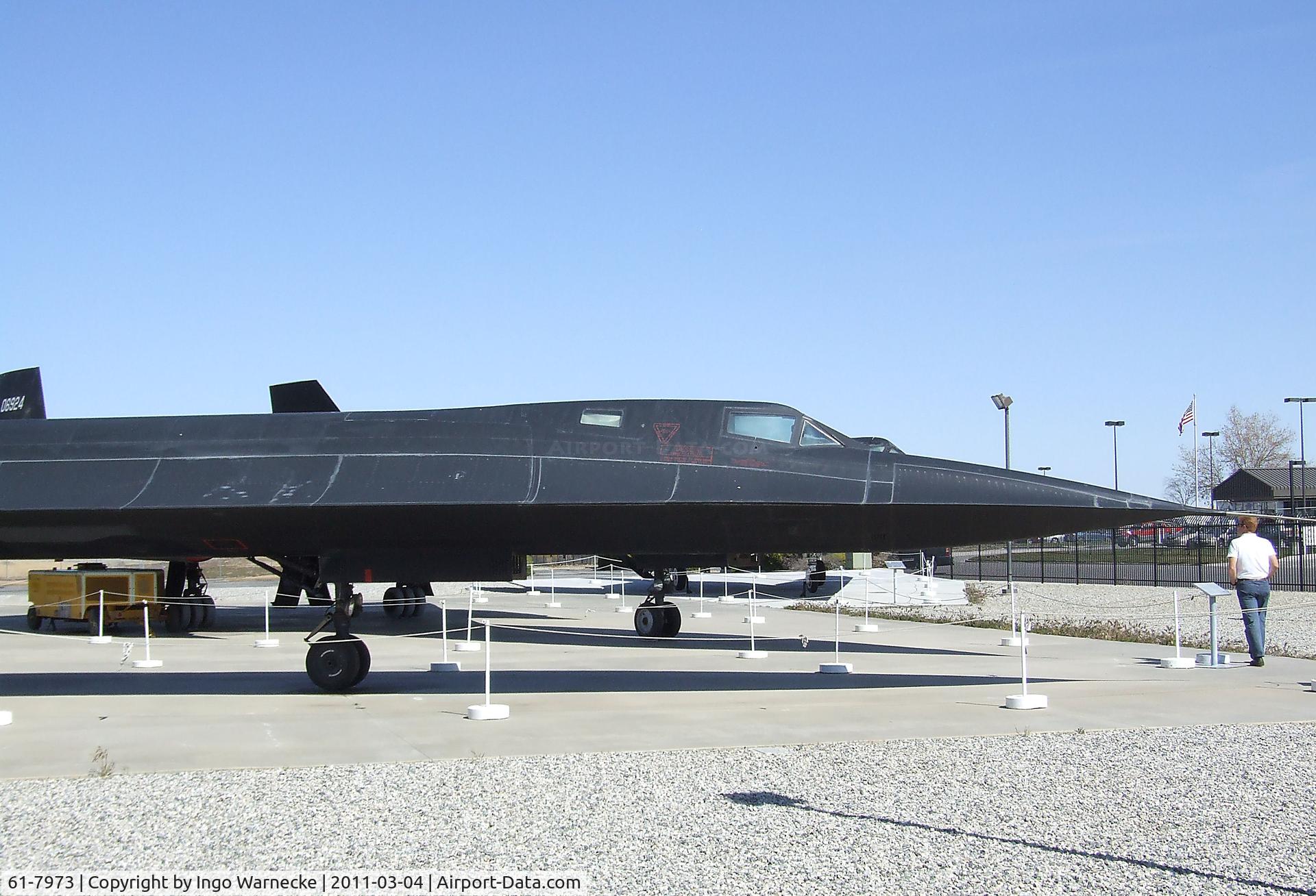 61-7973, 1961 Lockheed SR-71A Blackbird C/N 2024, Lockheed SR-71A Blackbird at the Blackbird Airpark, Palmdale CA