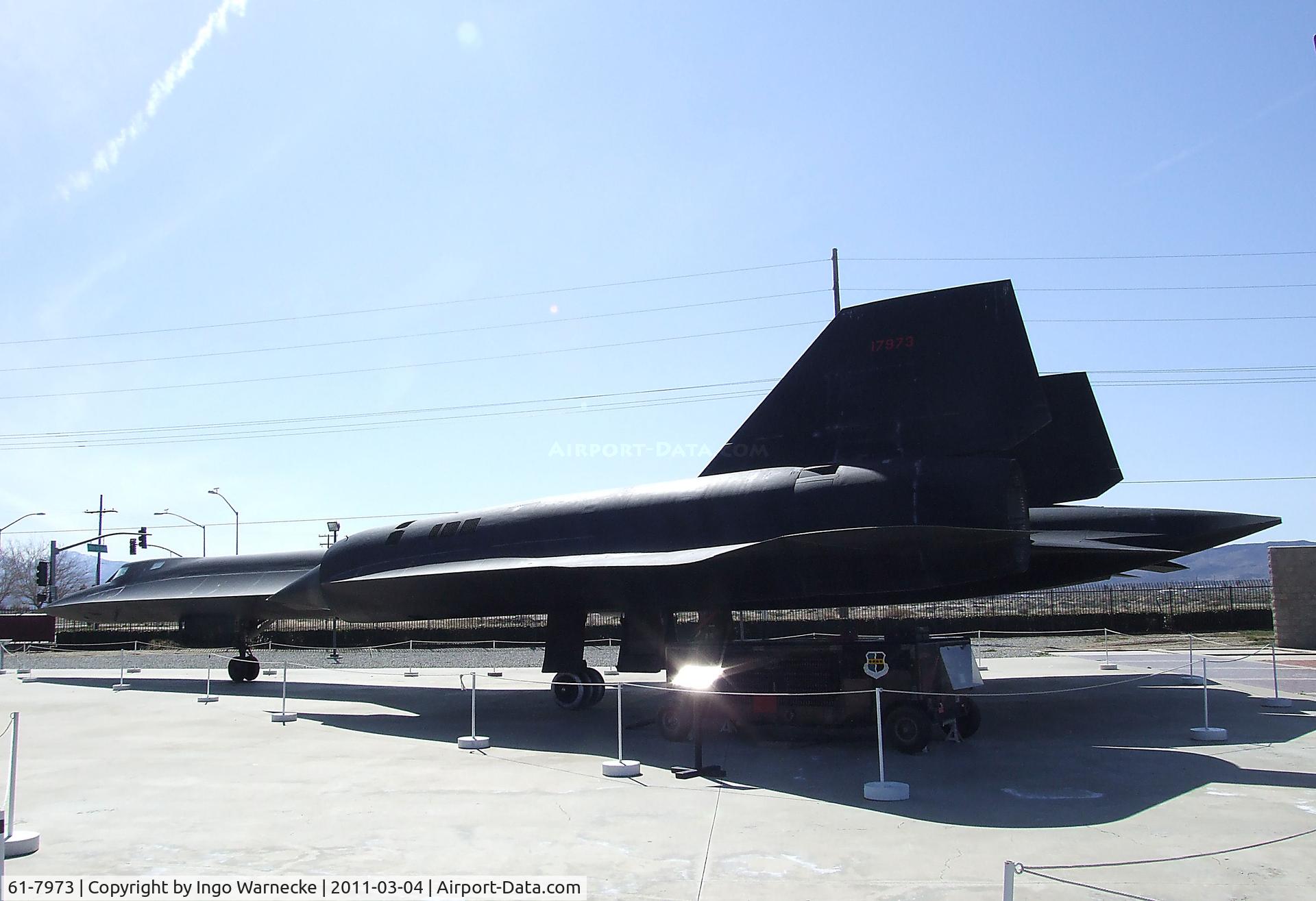 61-7973, 1961 Lockheed SR-71A Blackbird C/N 2024, Lockheed SR-71A Blackbird at the Blackbird Airpark, Palmdale CA
