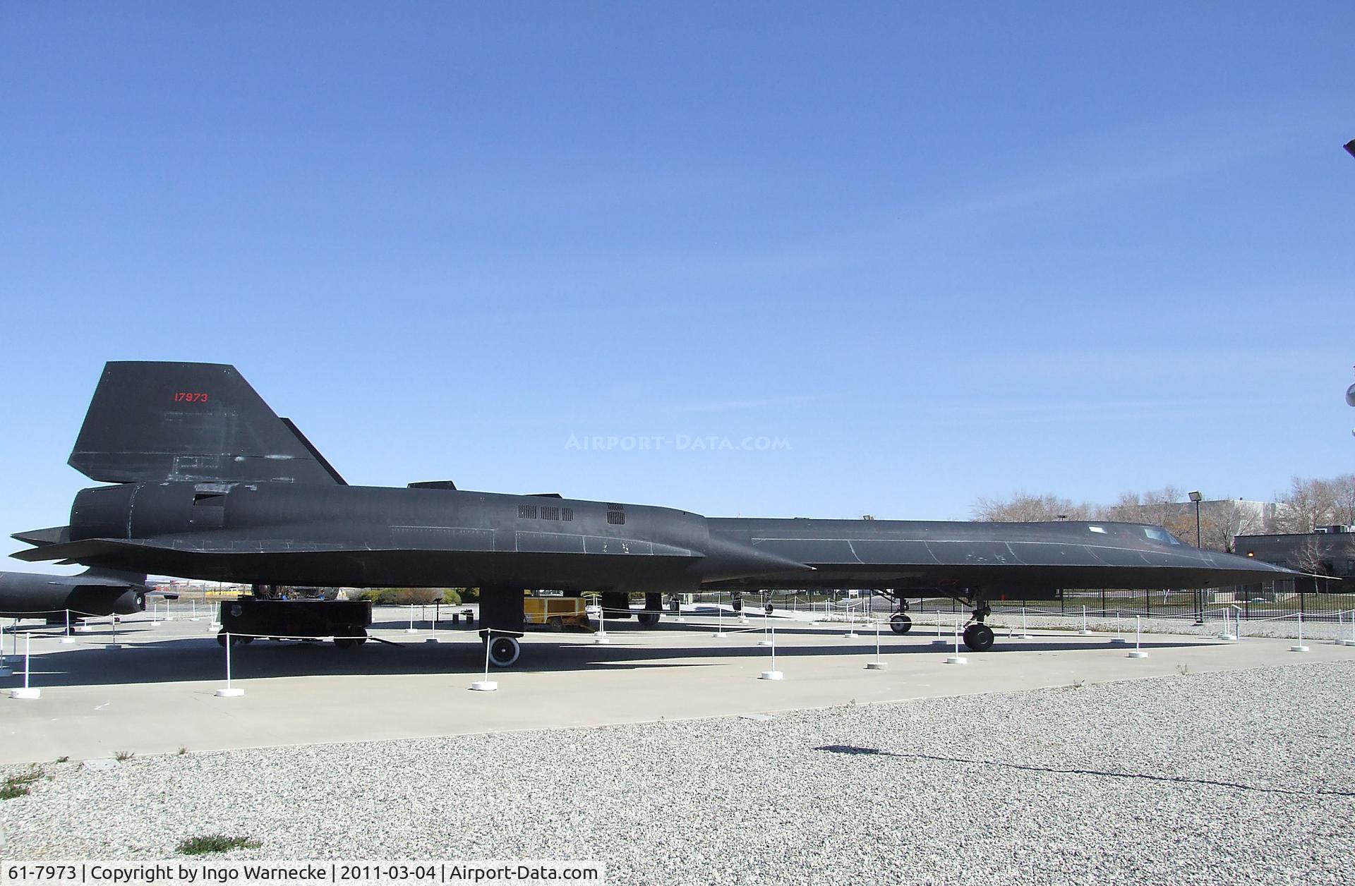 61-7973, 1961 Lockheed SR-71A Blackbird C/N 2024, Lockheed SR-71A Blackbird at the Blackbird Airpark, Palmdale CA