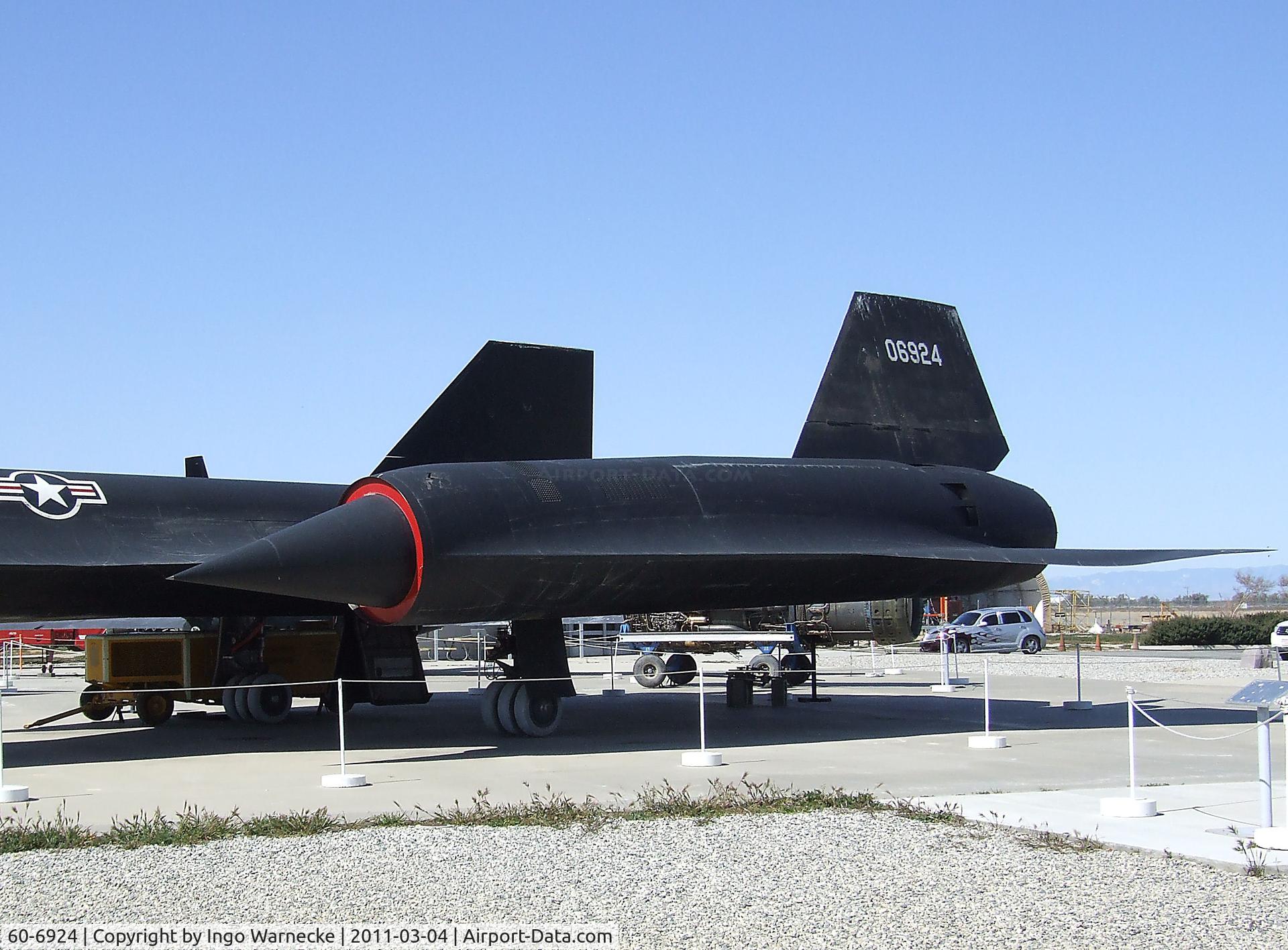 60-6924, 1960 Lockheed A-12 Blackbird C/N 121, Lockheed A-12 Blackbird at the Blackbird Airpark, Palmdale CA