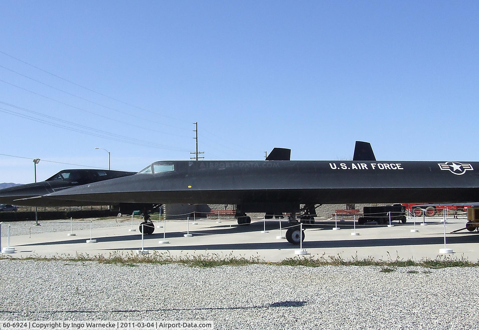 60-6924, 1960 Lockheed A-12 Blackbird C/N 121, Lockheed A-12 Blackbird at the Blackbird Airpark, Palmdale CA