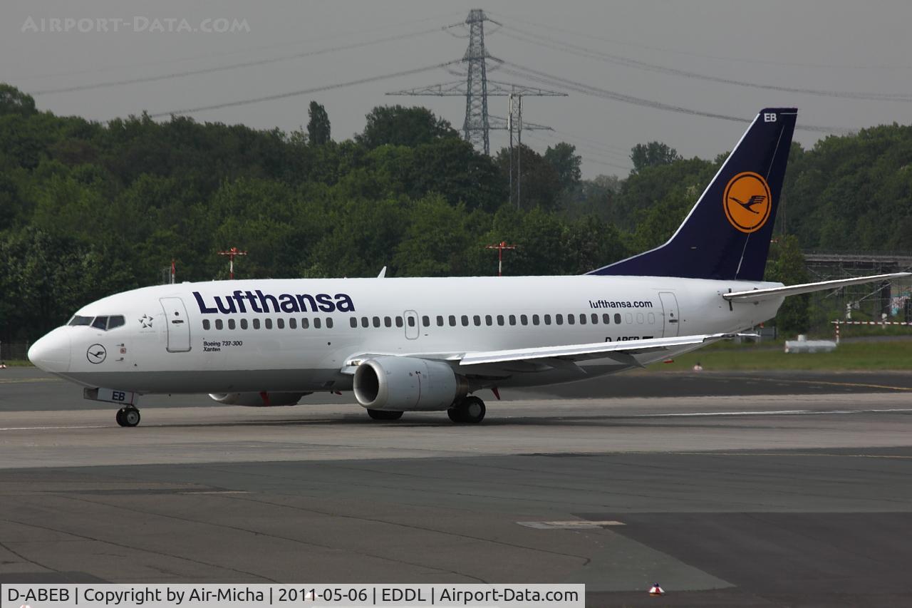 D-ABEB, 1991 Boeing 737-330 C/N 25148, Lufthansa, Name: Xanten