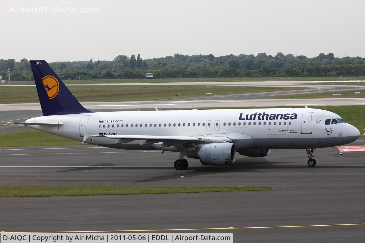 D-AIQC, 1991 Airbus A320-211 C/N 0201, Lufthansa, Name: Zwickau
