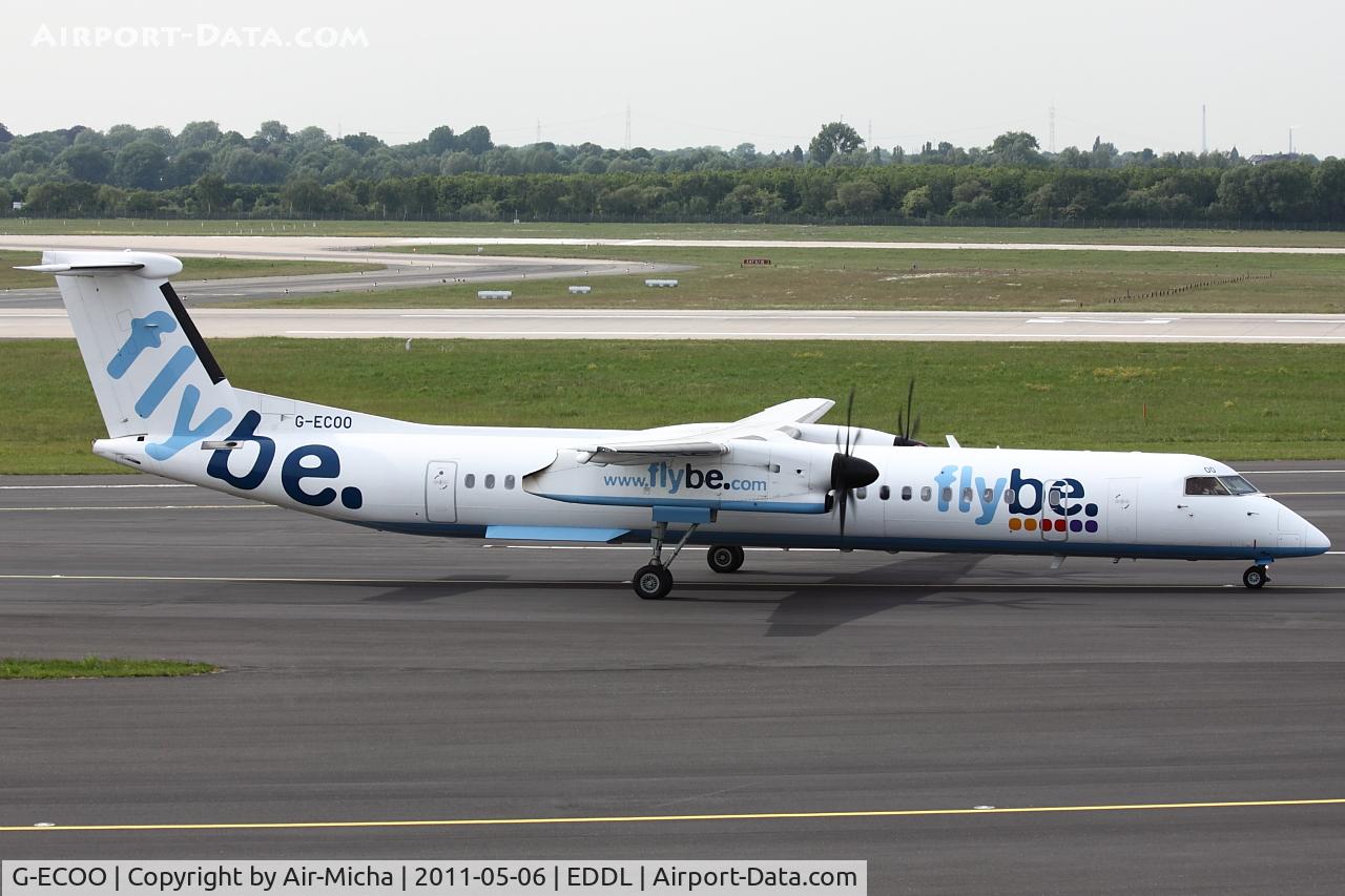 G-ECOO, 2009 De Havilland Canada DHC-8-402Q Dash 8 C/N 4237, Flybe