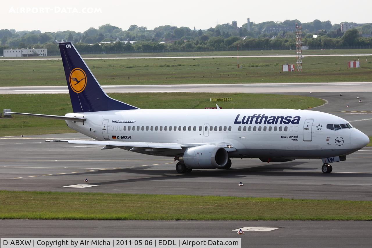 D-ABXW, 1989 Boeing 737-330 C/N 24561, Lufthansa, Boeing 737-330, CN: 24561/1785, Name: Hanau