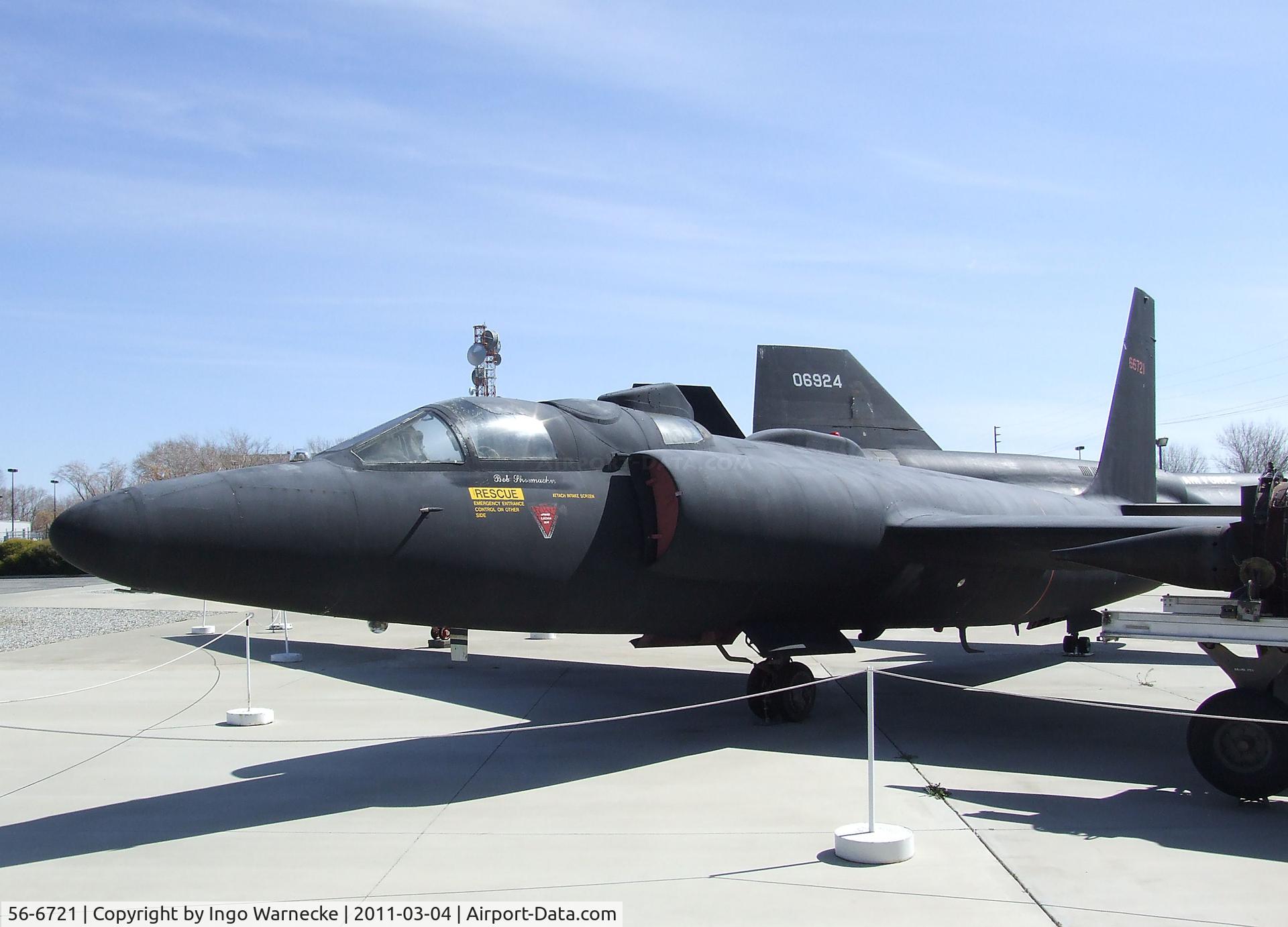 56-6721, 1956 Lockheed U-2A C/N 388, Lockheed U-2A at the Blackbird Airpark, Palmdale CA