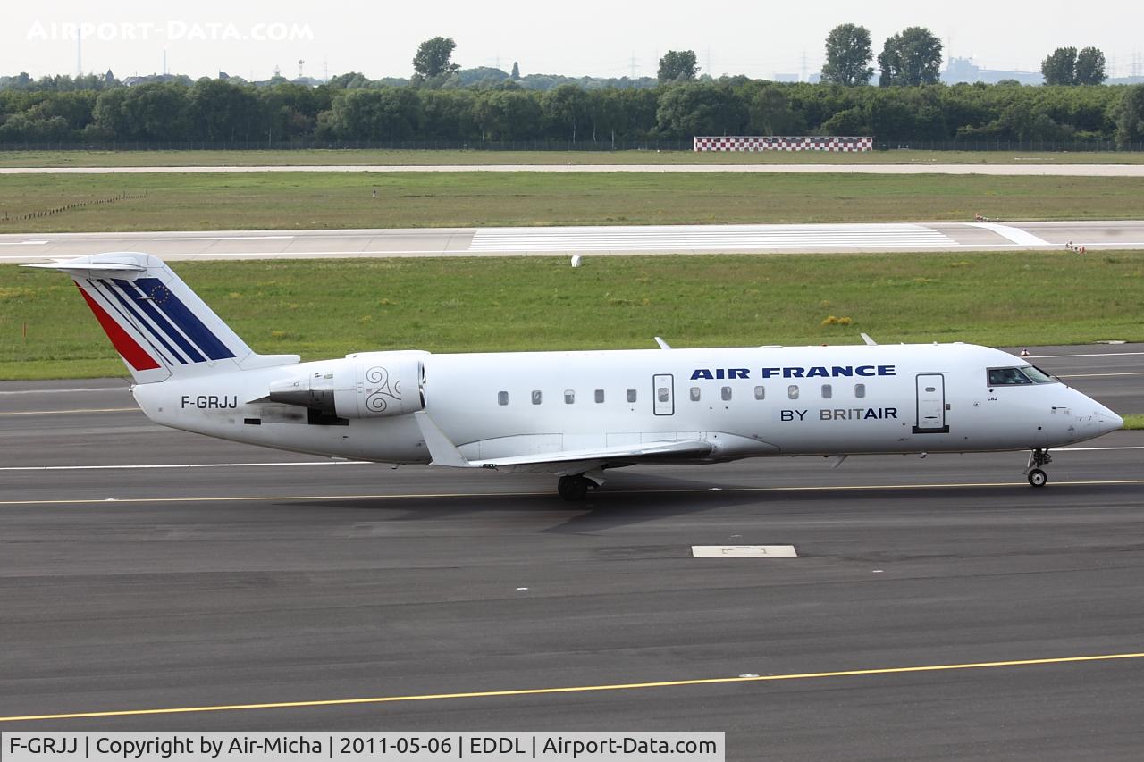 F-GRJJ, 1997 Canadair CRJ-100ER (CL-600-2B19) C/N 7190, Brit Air