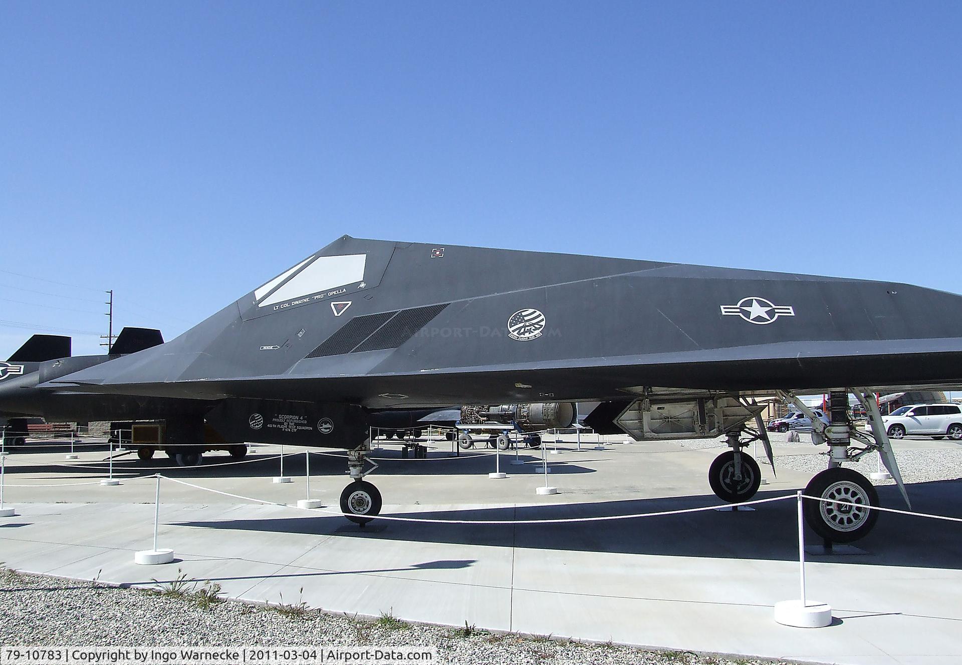 79-10783, 1979 Lockheed YF-117A Nighthawk C/N A.4008, Lockheed YF-117A Nighthawk at the Blackbird Airpark, Palmdale CA
