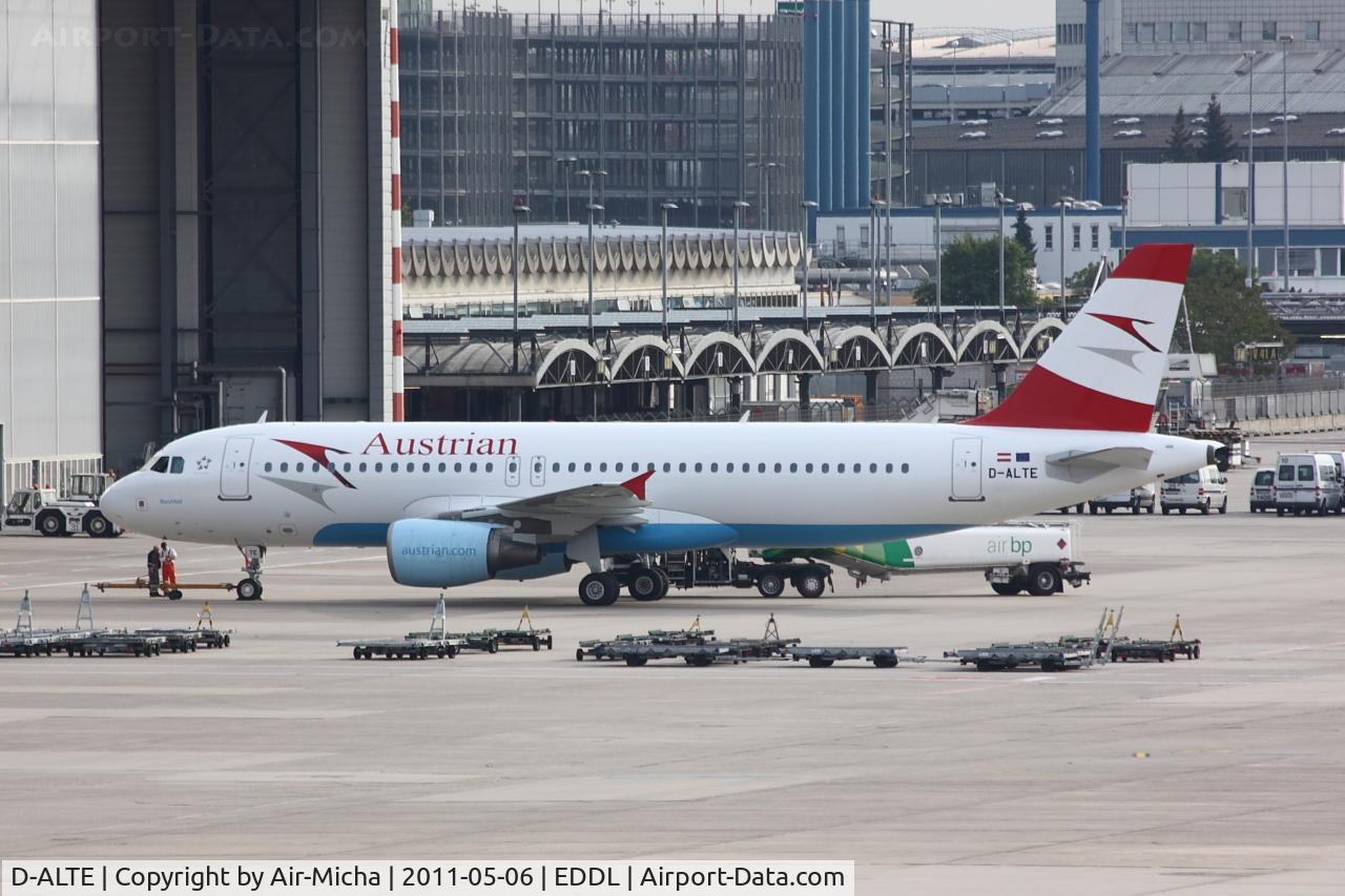 D-ALTE, 2001 Airbus A320-214 C/N 1504, Austrian Colour ex. Air Berlin, Airbus A320-214, CN: 1504