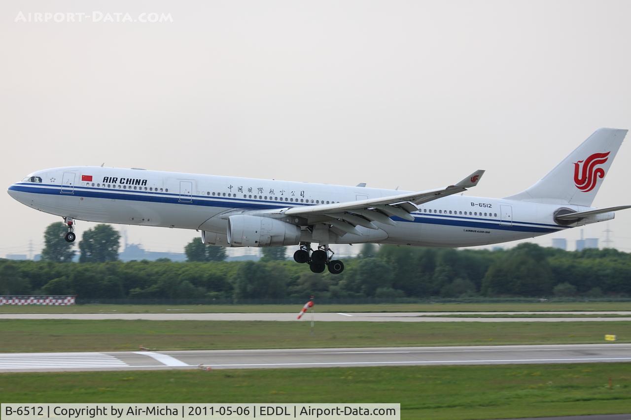 B-6512, 2010 Airbus A330-343X C/N 1087, Air China