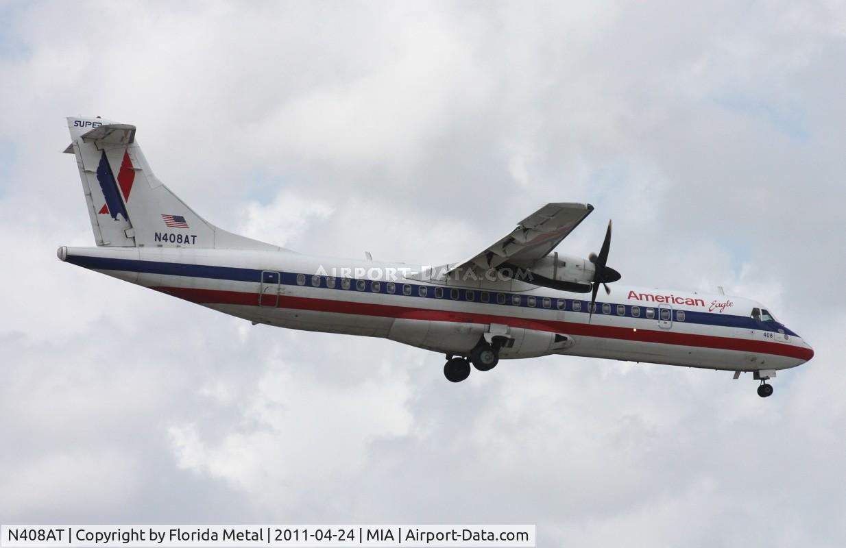N408AT, 1994 ATR 72-212 C/N 408, American Eagle ATR 72