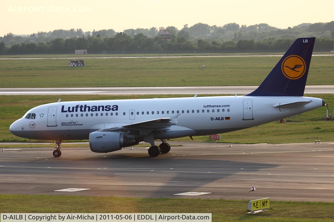 D-AILB, 1996 Airbus A319-114 C/N 610, Lufthansa, Name: Wittenburg/ Lutherstadt