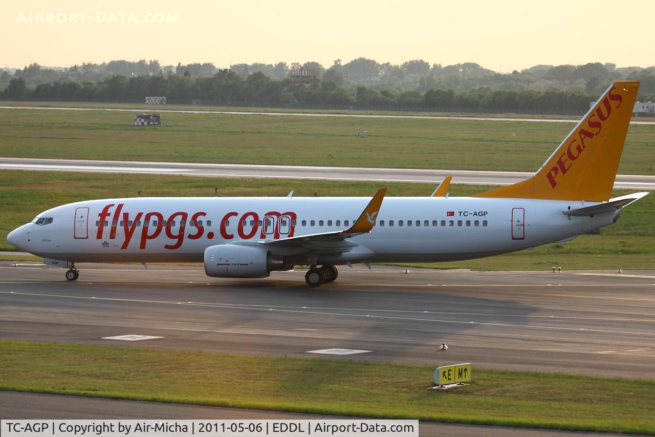 TC-AGP, 2011 Boeing 737-82R C/N 40728, Pegasus Airlines, Name: Sebnem