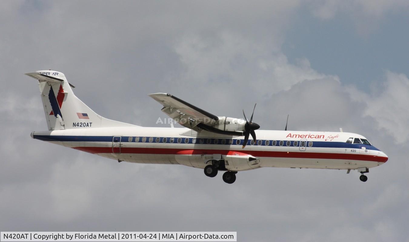 N420AT, 1994 ATR 72-212 C/N 420, American Eagle ATR 72