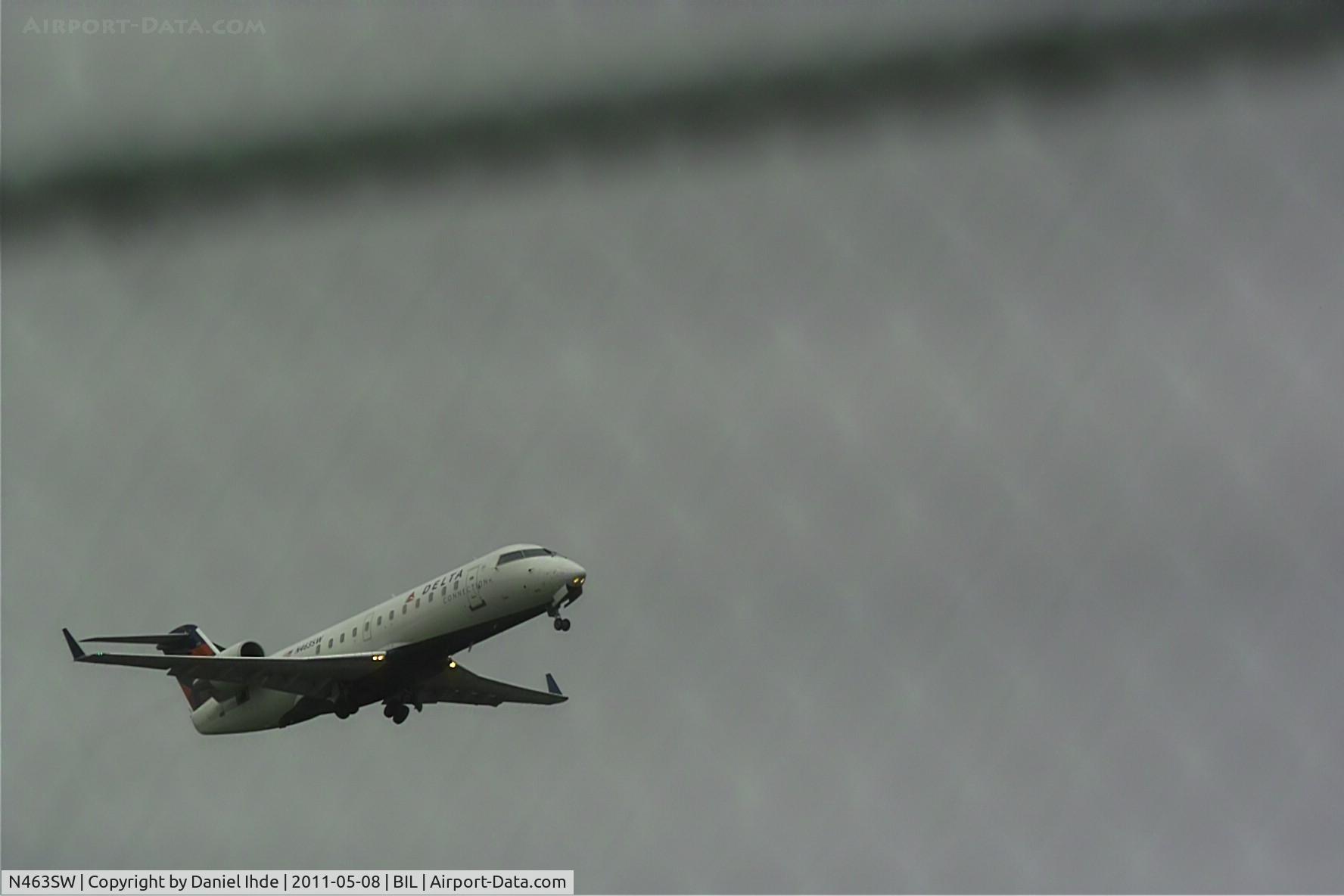 N463SW, 2003 Bombardier CRJ-200LR (CL-600-2B19) C/N 7820, Skywest Bombardier CL-600 @ BIL
