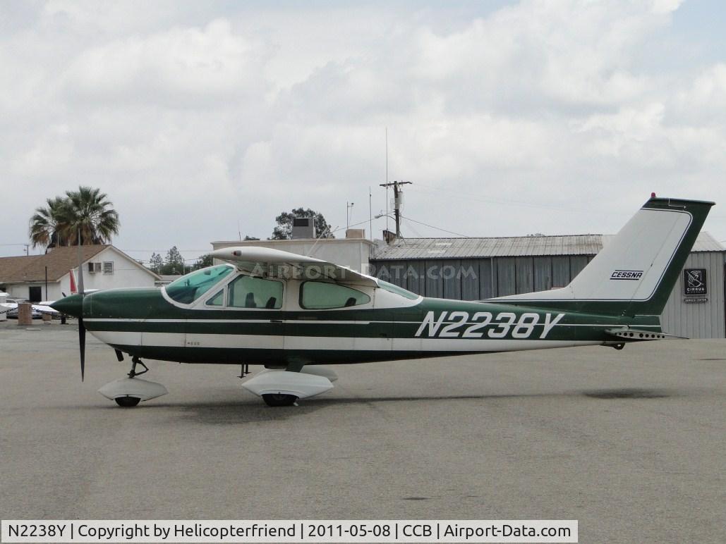 N2238Y, 1967 Cessna 177 Cardinal C/N 17700038, Parked south of the hangers