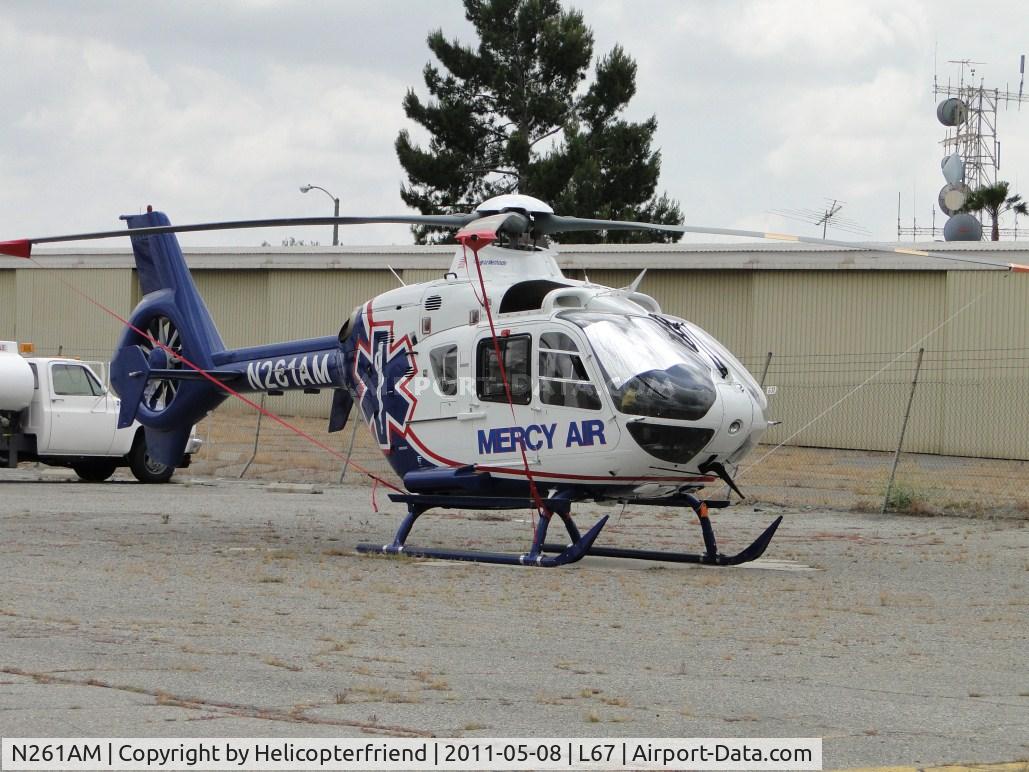 N261AM, Eurocopter EC-135P-2+ C/N 0734, Ship is waiting for a call to assist