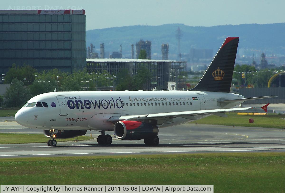 JY-AYP, 2009 Airbus A319-132 C/N 3832, Royal Jordanian Airbus A319
