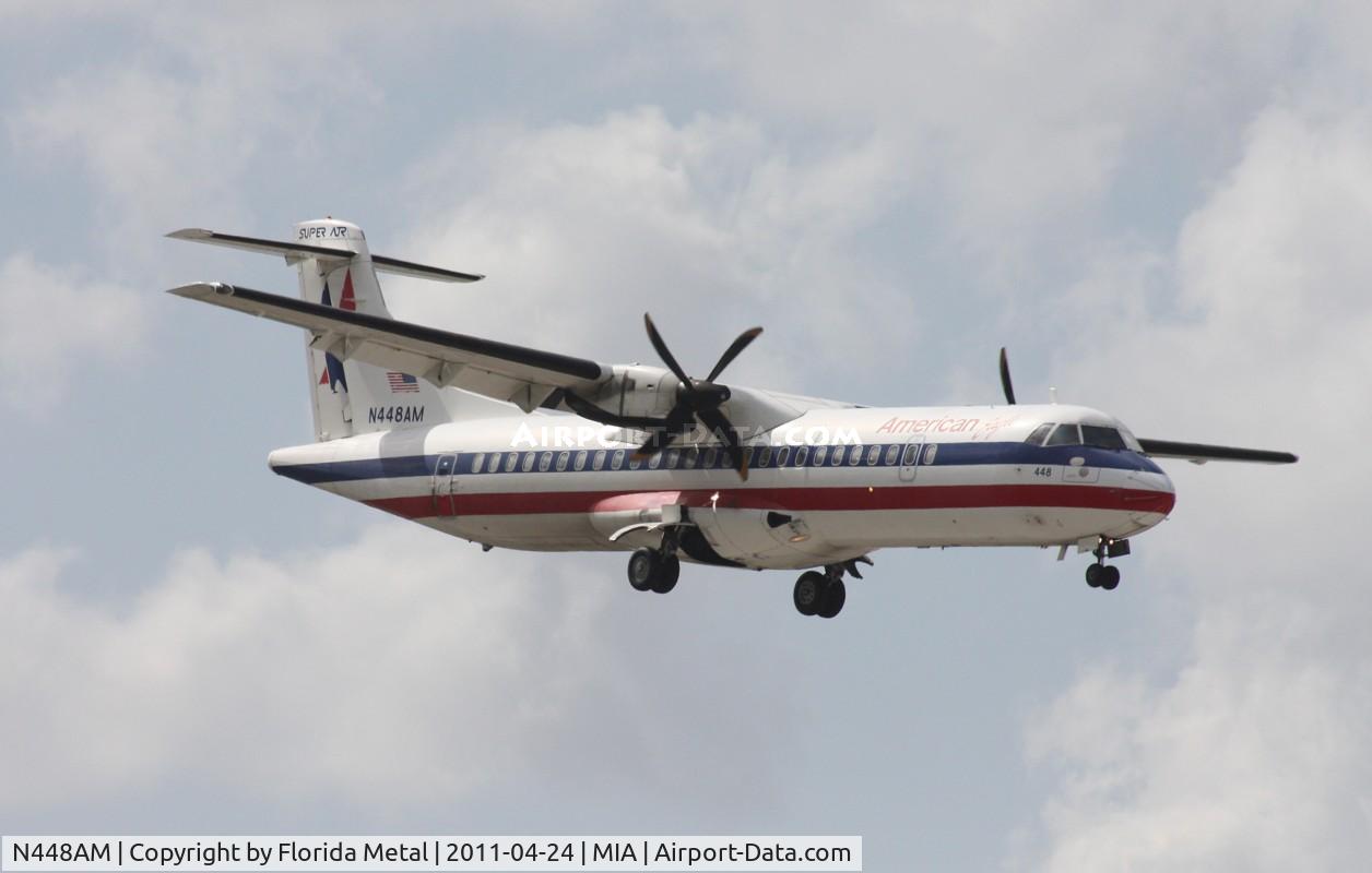 N448AM, 1995 ATR 72-212 C/N 448, American Eagle ATR 72