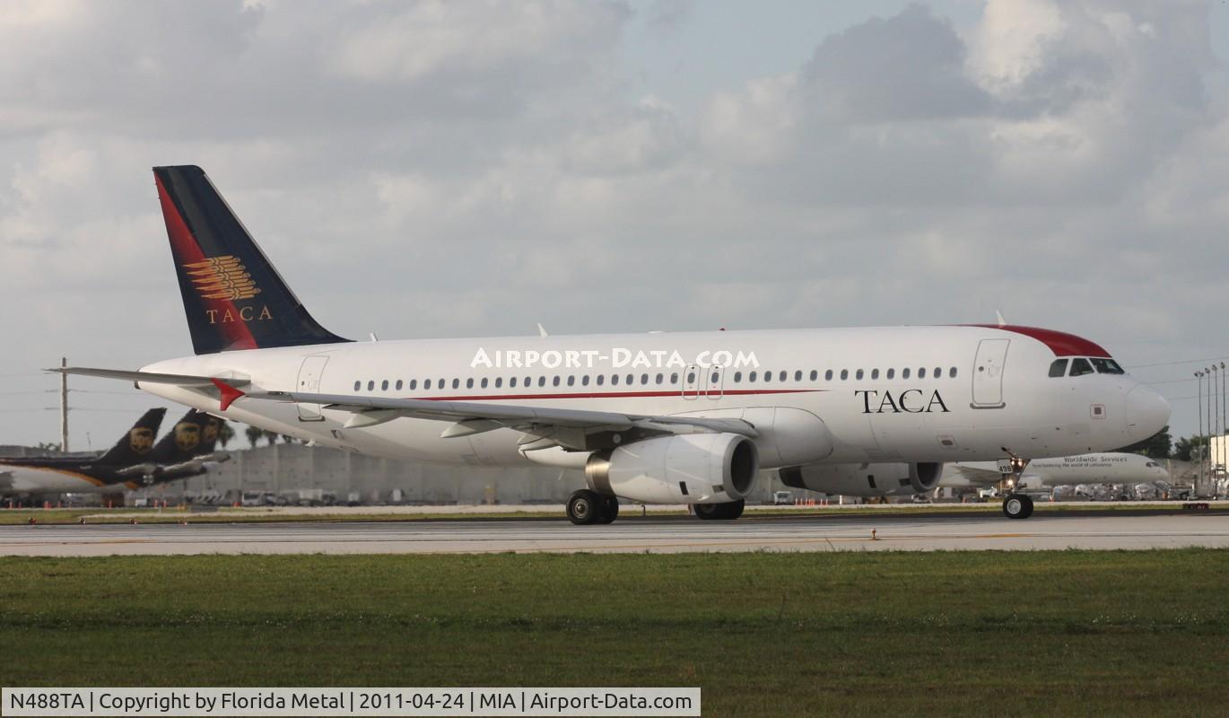 N488TA, 2003 Airbus A320-233 C/N 2118, Taca A320