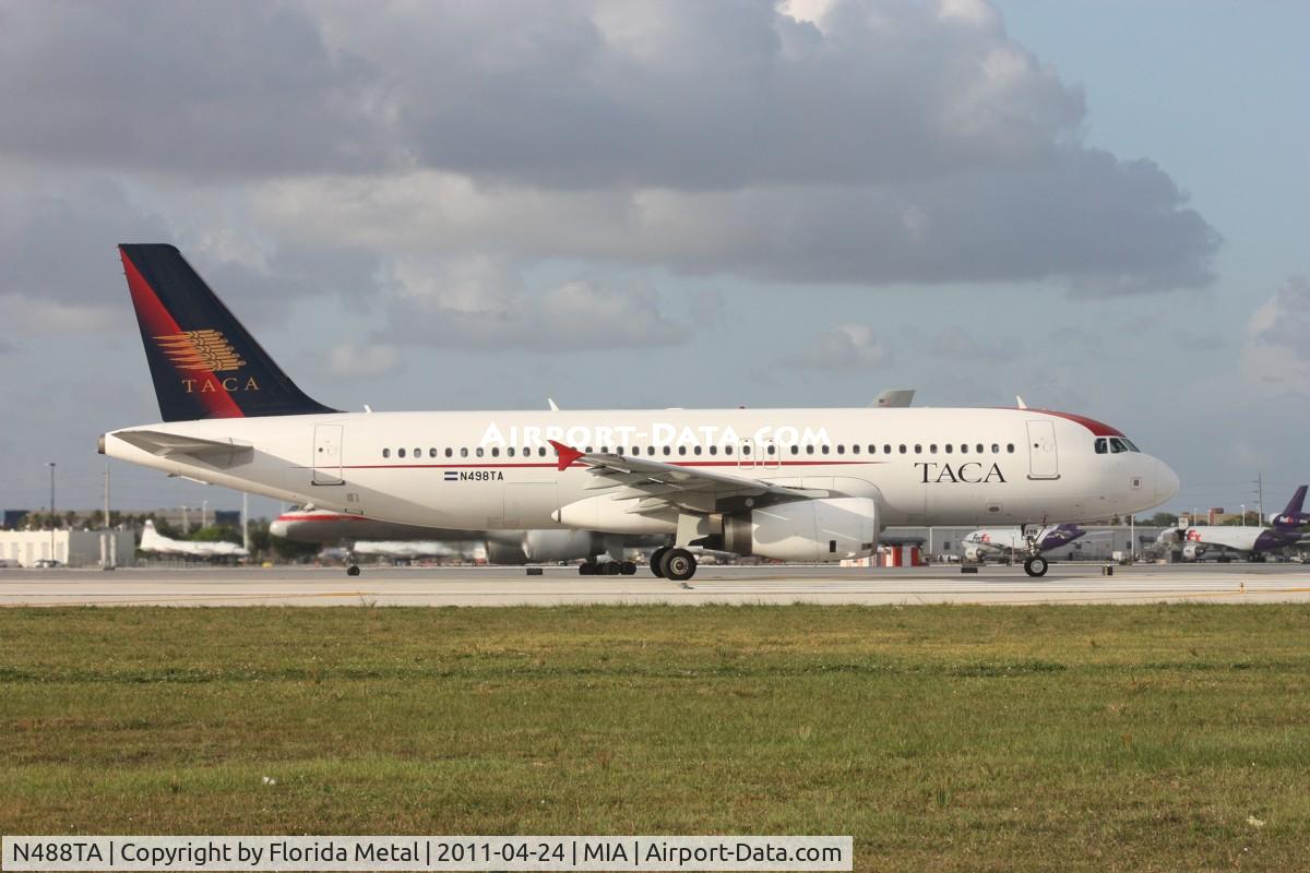 N488TA, 2003 Airbus A320-233 C/N 2118, Taca A320
