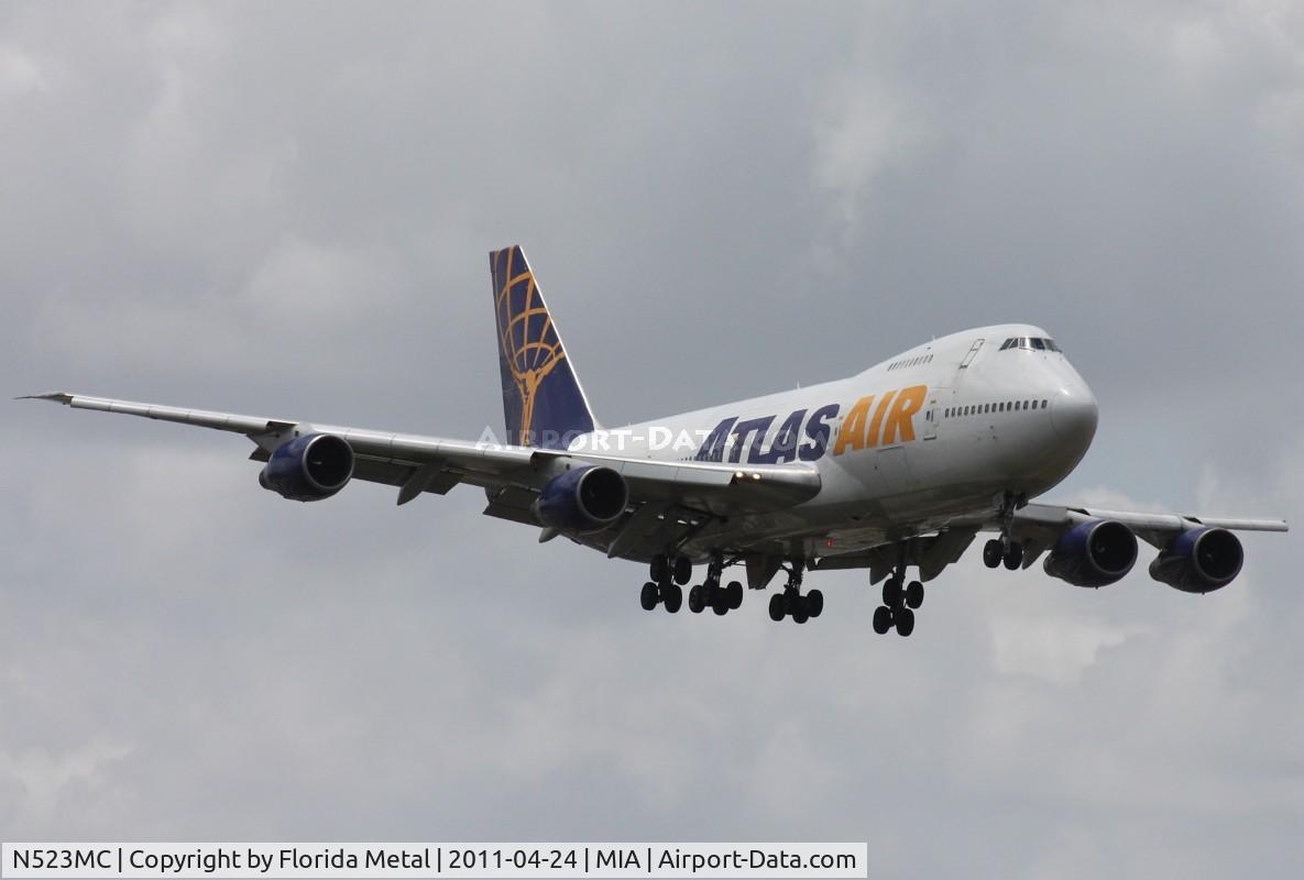 N523MC, 1979 Boeing 747-2D7B C/N 21782, Atlas 747-200