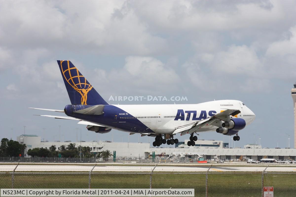N523MC, 1979 Boeing 747-2D7B C/N 21782, Atlas 747-200
