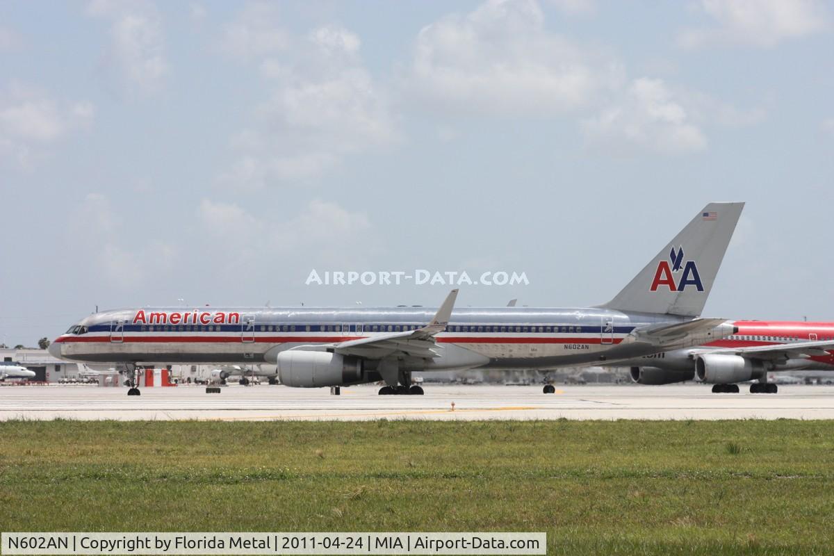 N602AN, 1995 Boeing 757-223 C/N 27053, American 757-200