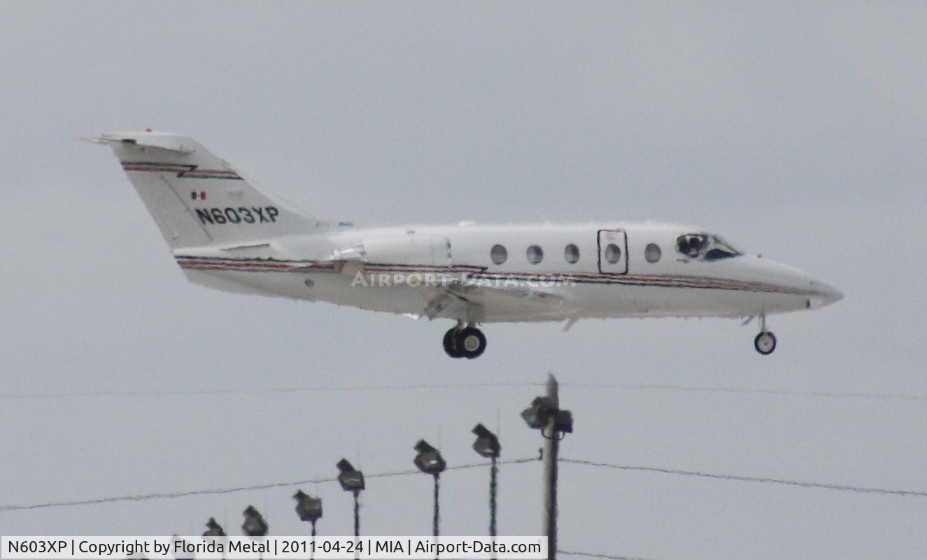 N603XP, Hawker Beechcraft 400A Beechjet C/N RK-603, Beech 400A